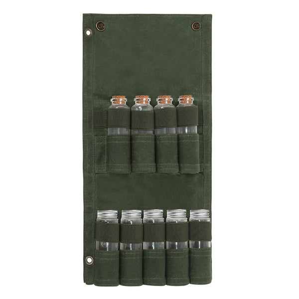 Kit de Especias Portátil para Camping - Bolsa Impermeable de Lona - Image 8