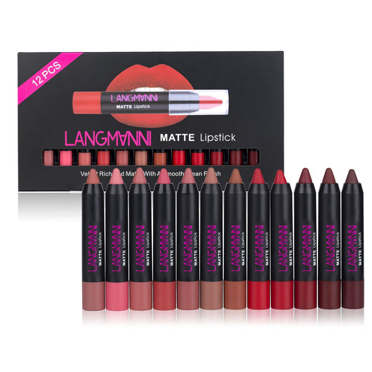 Set de Labiales Mate Antiadherente y Brillo Labial - Image 11