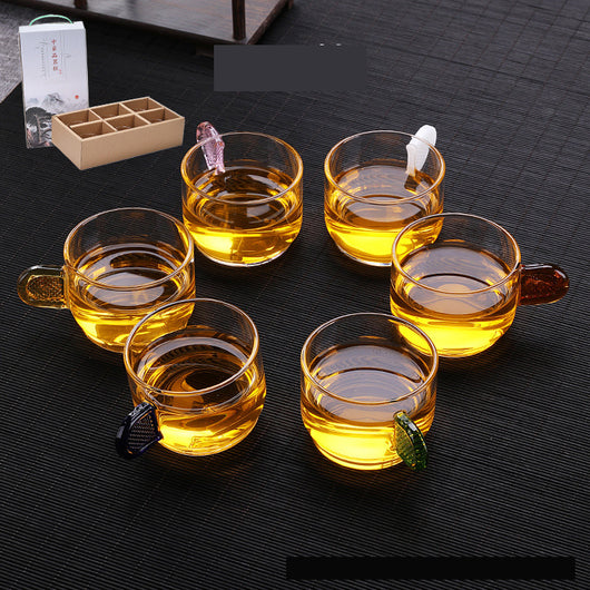 Taza de Té de Vidrio Borosilicato Resistente al Calor - Image 6