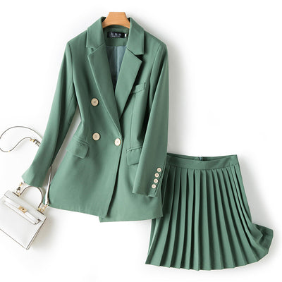 Conjunto Falda Plisada Cortavientos Dos Piezas - Image 8