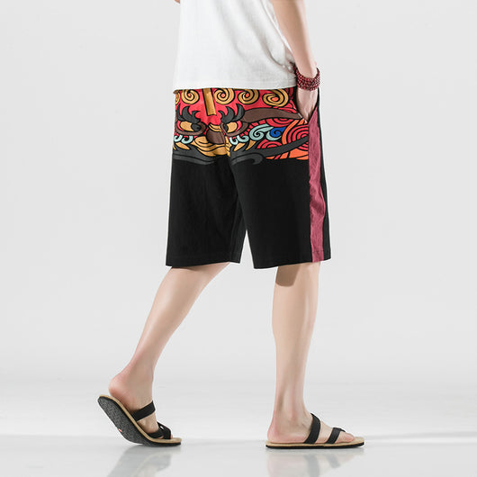 Pantalones Deportivos Rectos Estilo Asiático Cintura Media - Image 11