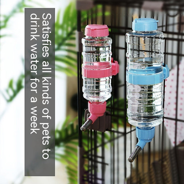 Bebedero Colgante para Mascotas - Dispensador de Agua para Perros y Gatos