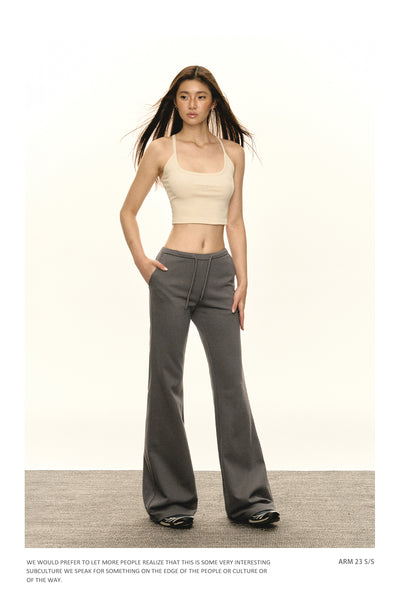 Pantalones Yoga Cintura Baja Retro para Mujer - Comodidad Casual - Image 25