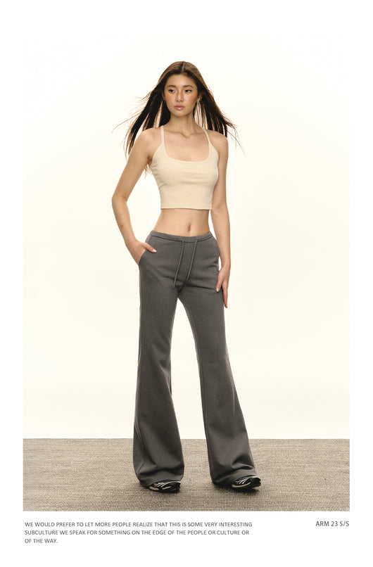 Pantalones Yoga Cintura Baja Retro para Mujer - Comodidad Casual - Image 25