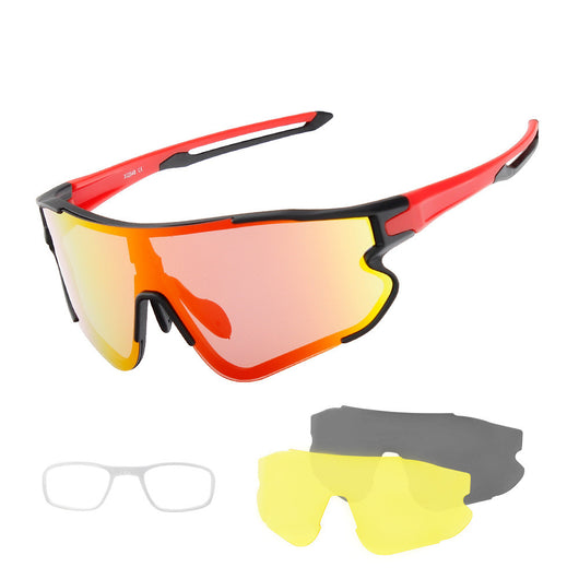 Gafas de Ciclismo con Lentes Intercambiables y Protección UV