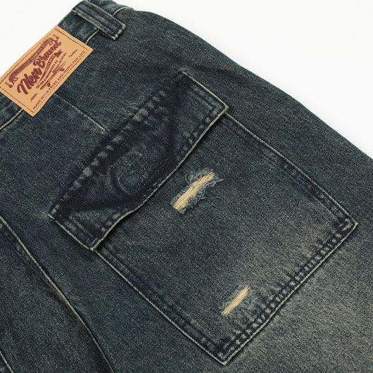 Pantalones Cargo Rotos Estilo Punk para Hombre - Image 4