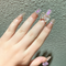 Uñas Postizas Decoradas - Diseño Princesa Mariposa Premium