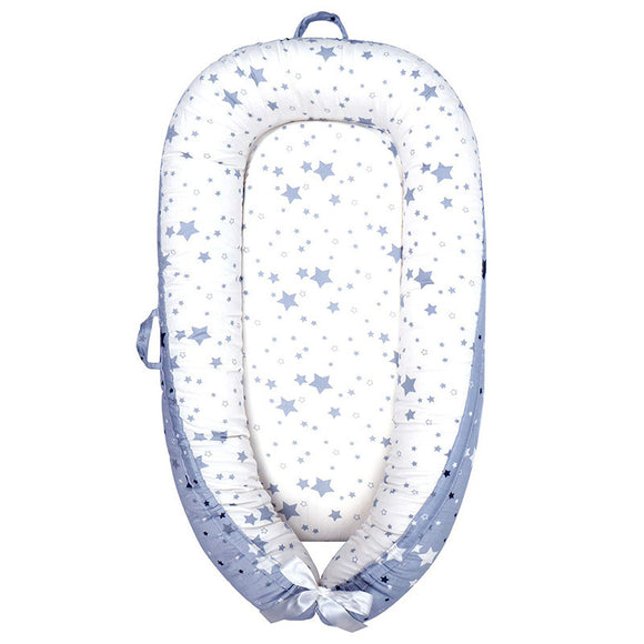 Cuna Portátil de Cama Central Desmontable y Lavable