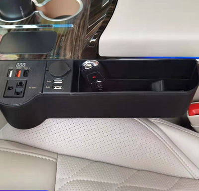Inversor de Corriente 12V a 220V con Caja de Almacenamiento y Cargador Multifunción - Image 3