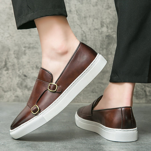 Tenis Ejecutivos de Moda Británica - Zapatillas Versátiles All-Match para Hombre - Image 4