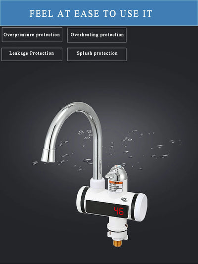 Grifo Calentador de Agua Instantáneo 3000W con Pantalla LED y Control de Temperatura - Image 10