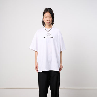 Camiseta de Algodón con Estampado y Cuello Redondo - Image 9