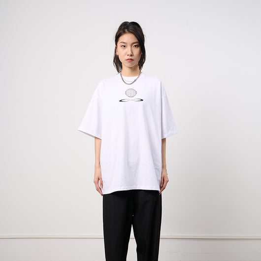 Camiseta de Algodón con Estampado y Cuello Redondo - Image 9
