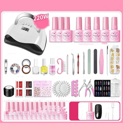 Kit Completo de Manicura Profesional con Pegamento para Uñas - Set de Herramientas para Principiantes - Image 6