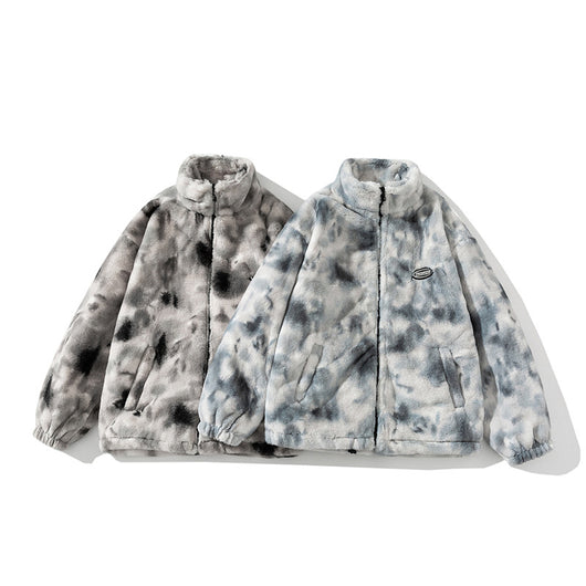 Chaqueta Vintage de Algodón con Tie-Dye para Tallas Grandes - Image 2