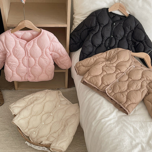 Chaleco Acolchado de Algodón para Niños y Niñas