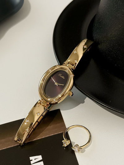 Reloj Pulsera Disco Ovalado - Image 18