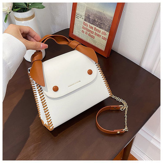 Bolsa Tejida a Mano para Mujer - Bandolera Diagonal - Image 3