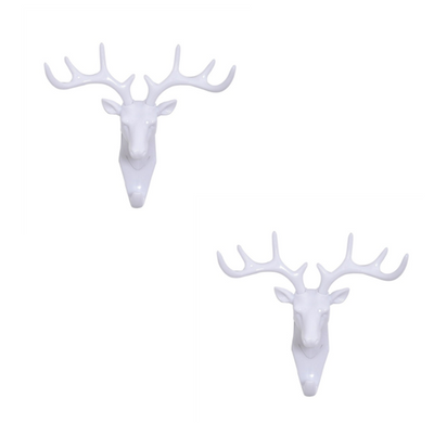 Perchero Decorativo Cabeza de Ciervo con Astas - Organizador de Pared para Ropa, Sombreros y Accesorios - Image 11