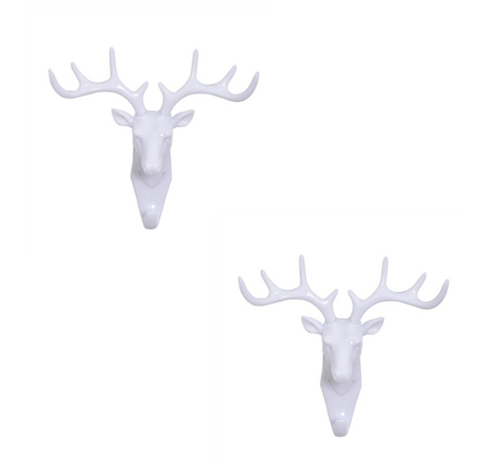 Perchero Decorativo Cabeza de Ciervo con Astas - Organizador de Pared para Ropa, Sombreros y Accesorios - Image 11