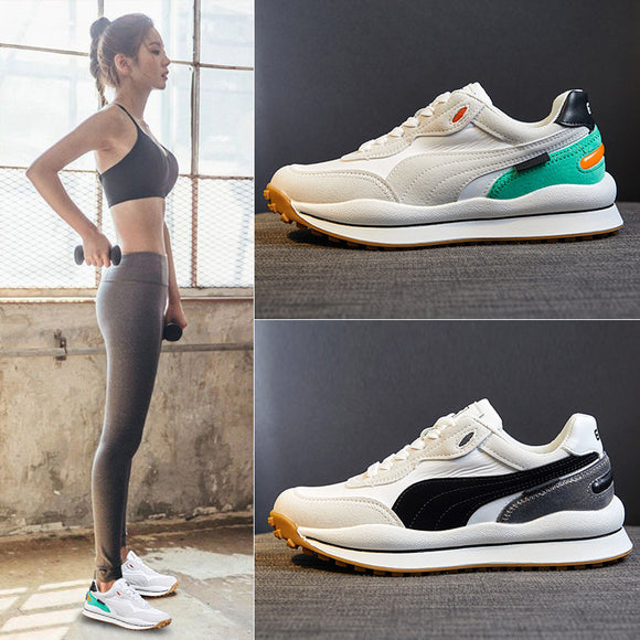 Zapatillas Deportivas Retro Plataforma para Mujer - Estilo Bosque Verano