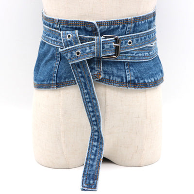 Faja Decorativa Denim para Mujer - Cinturón de Moda - Image 7