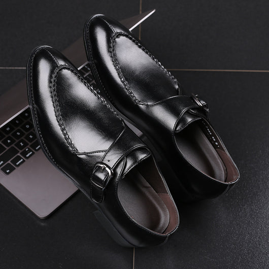 Zapatos Formales de Cuero con Refuerzo en la Punta - Estilo Británico - Image 7
