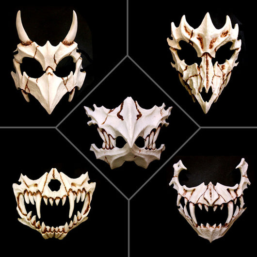 Joyería de Cara de Dios Dragón para Fiestas - Image 5