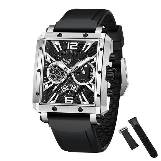 Reloj de Acero Inoxidable Multifuncional para Hombre con Esfera Luminosa - Image 7
