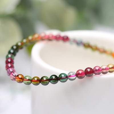 Pulsera de Turmalina Cristal Single Circle 4.5mm - Image 4