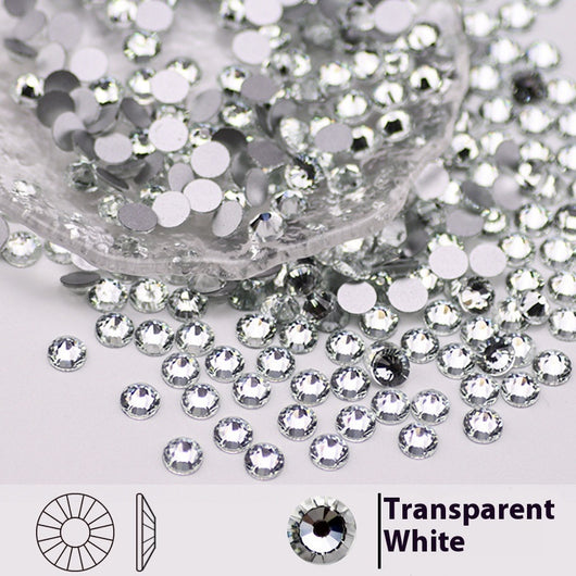 Diamante de Cristal Facetado con Base Plana - Colores Variados - Image 6