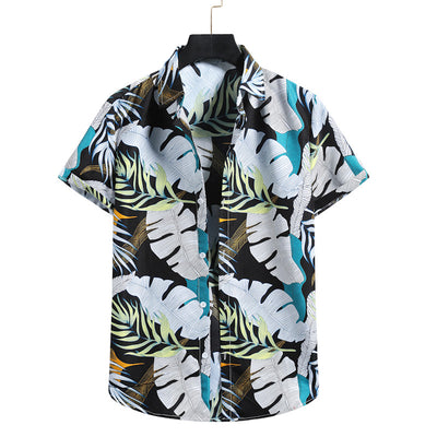 Camisas Hawaianas Estampadas para Hombre - Diseño Floral Moderno - Image 5