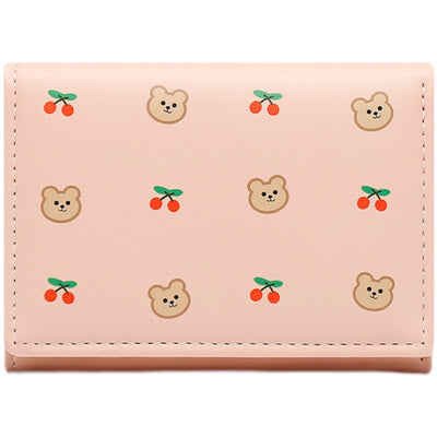 Billetera Compacta Oso Tierno con Cereza - Image 15