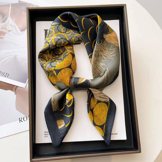 Pañuelo Cuadrado Fino de Lujo para Mujer - Image 29