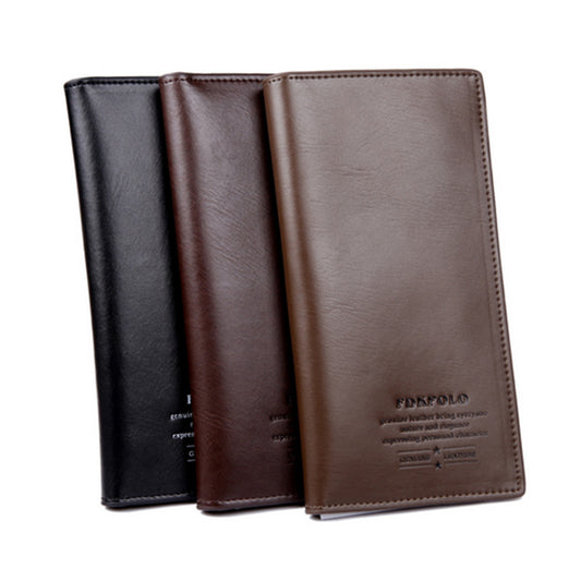 Billetera de Cuero para Hombre con Múltiples Compartimentos