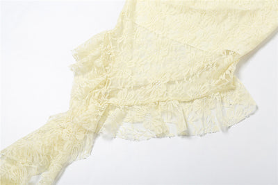 Chaleco Cuello Halter Pure Desire con Bordes Irregulares - Image 26