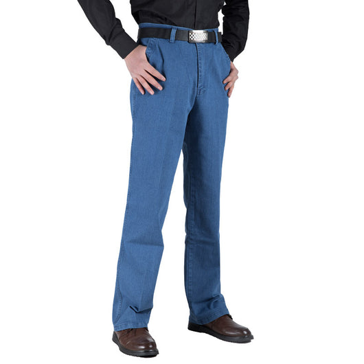 Pantalones Hombre Talla Grande Cintura Alta Corte Recto - Image 4