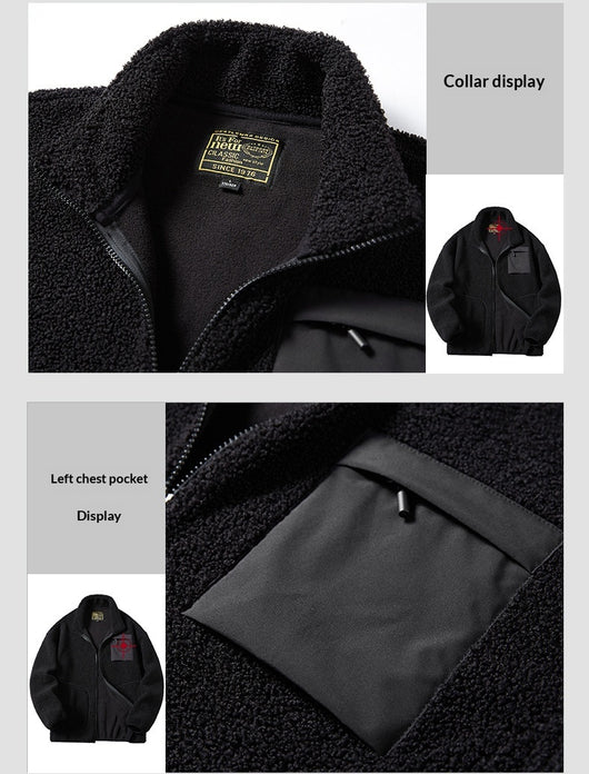 Cardigan Polar Fleece para Hombre - Abrigo Térmico Outdoor - Image 22