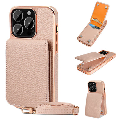 Funda para iPhone 14 con Cordón y Patrón Lichi - Image 12