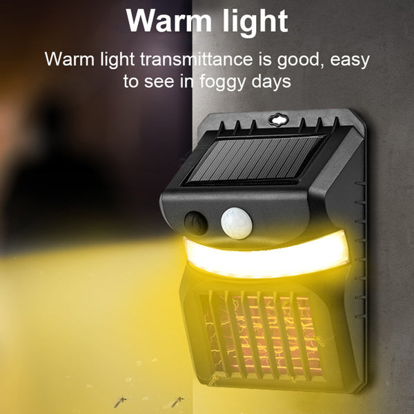 Lámpara Solar Antimosquitos para Jardín - Luz LED Decorativa Impermeable