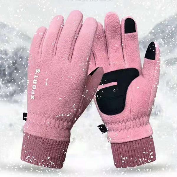Guantes Térmicos de Invierno para Hombre con Doble Forro Polar