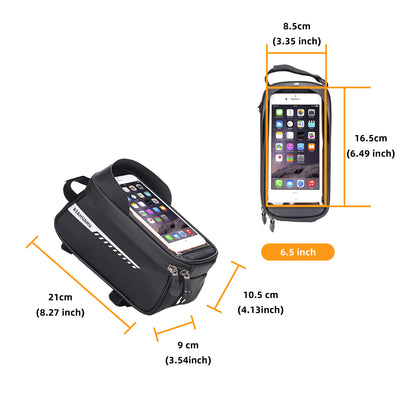 Bolsa Impermeable para Tubo Superior de Bicicleta con Pantalla Táctil - Image 9