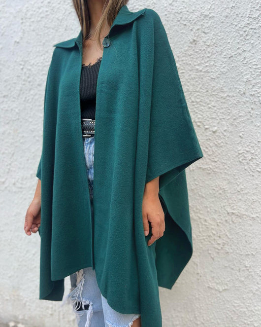 Abrigo Trench Suelto con Botón Único para Mujer - Image 22