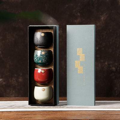 Set de 5 Tazas de Cerámica Rústica de Hornos Famosos - Image 11