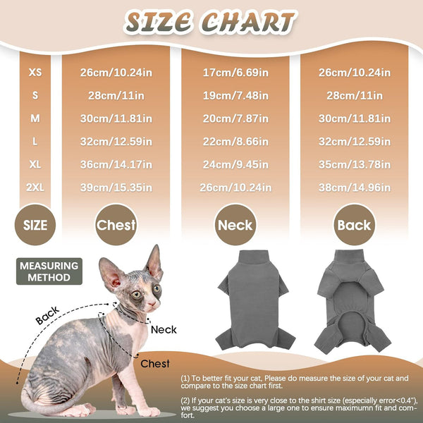 Suéter Cuello Alto para Gatos Sphynx - Ropa Térmica Suave para Gatos sin Pelo
