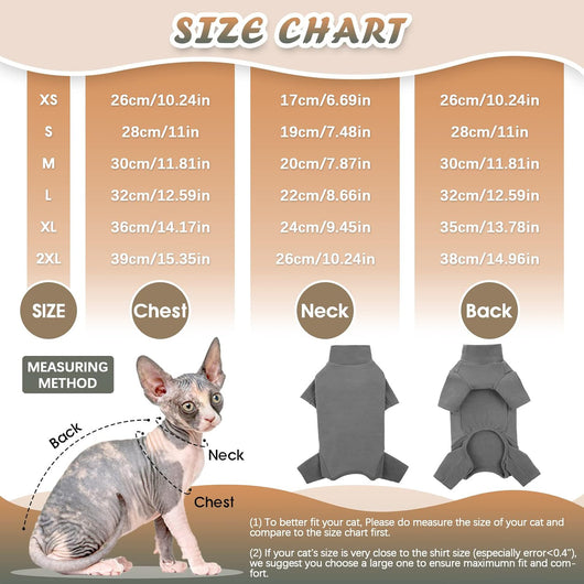 Suéter Cuello Alto para Gatos Sphynx - Ropa Térmica Suave para Gatos sin Pelo - Image 2