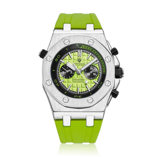 Reloj Deportivo para Hombre Automático Resistente al Agua con Correa de Silicona - Image 8