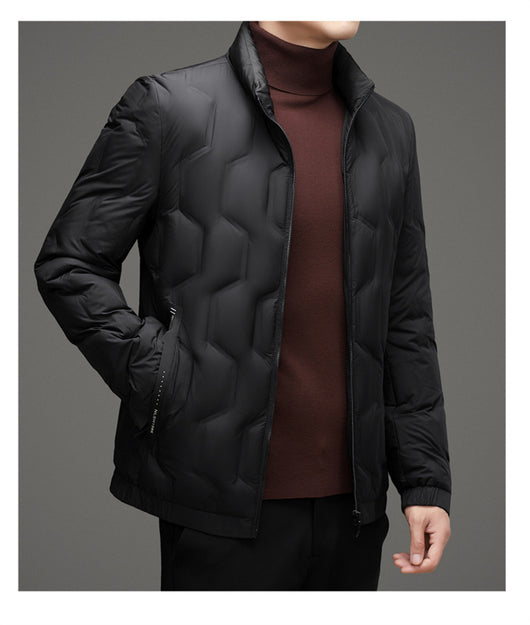 Chaqueta Acolchada Ligera con Cuello Alto para Invierno - Image 7