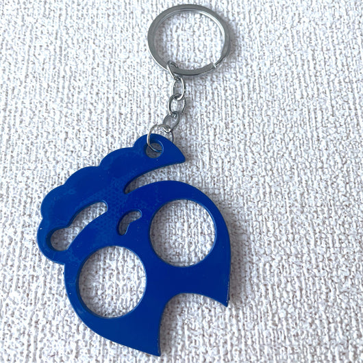 Set de Accesorios en Lana: Pulsera, Llavero y Bolsa Tejida - Image 19
