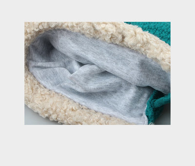 Gorro de Lana Tejido Grueso y Cálido con Correa Decorativa - Image 15